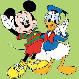 《米老鼠和唐老鸭》是一部风靡全球的喜剧性动画片
