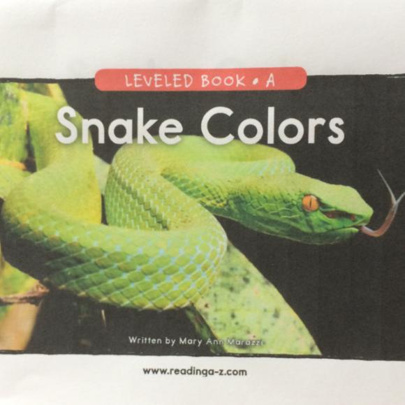 raz-a snake colors