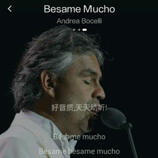 besame mucho