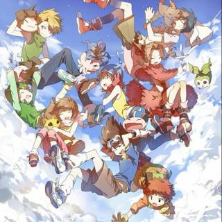 【激燃童年!数码宝贝butterfly 全体主角合唱版】