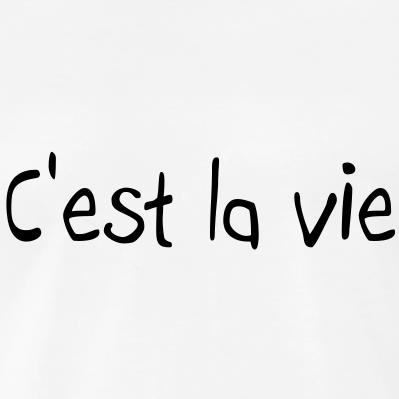 c&`&est la vie. 法语中的这个句子 这就是生活,也可以表达无奈.