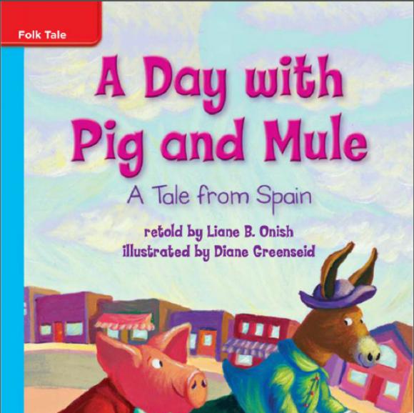 a day with pig and mule