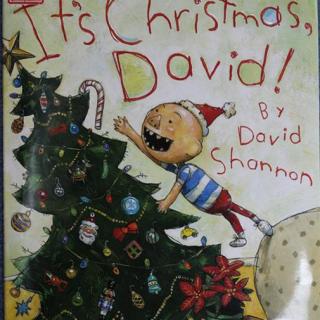 【大卫圣诞节到了〈Babycat亲子英文绘本屋〉