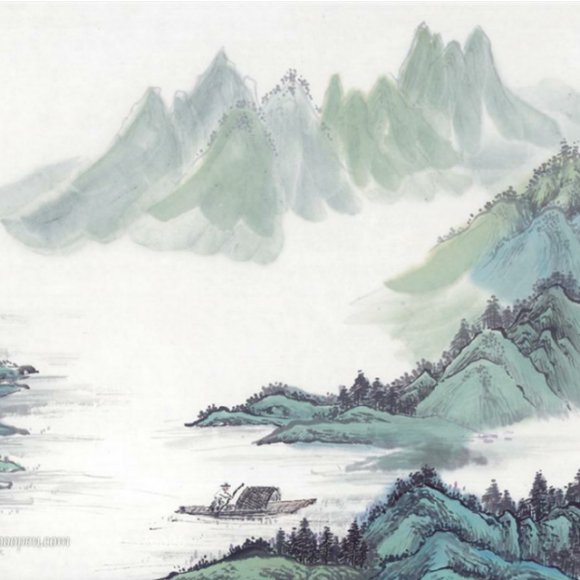 [蘅宝读诗词]213,观李固请司马弟山水图——杜甫
