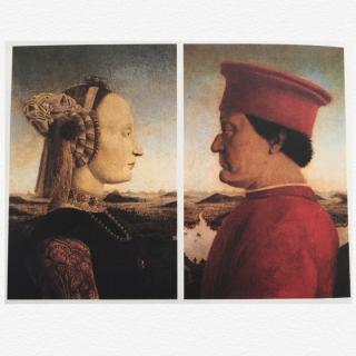 2乌尔比诺公爵夫妇肖像