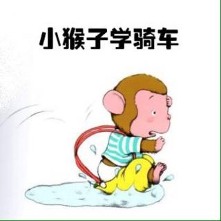 小猴子学骑车