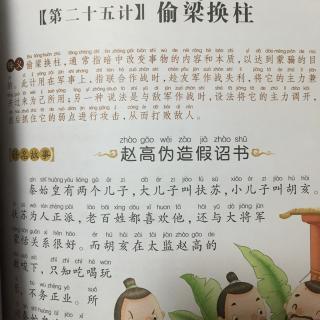 【三十六计第二十五计《偷梁换柱】在线收听_高兴妈妈讲故事_荔枝