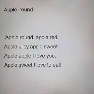 apple round by barry
