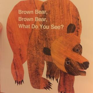 brown bear, brown bear, what do you see?