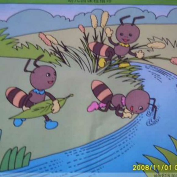 三只蚂蚁的故事
