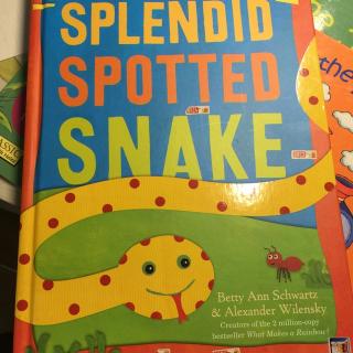 the splendid spotted snake