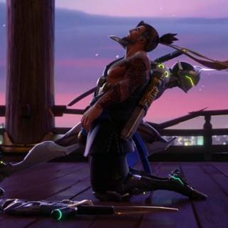 不对!日本岛田家的两兄弟,半藏和源氏!