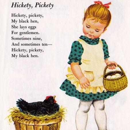 hickety pickety my black hen