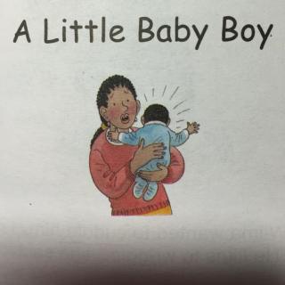 a little baby boy