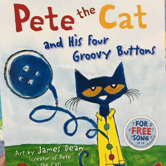 pete the cat and his four groovy buttons