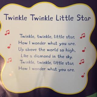 twinkle twinkle little star