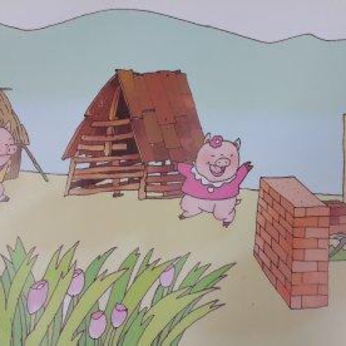 【宝宝睡前故事】三只小猪盖房子