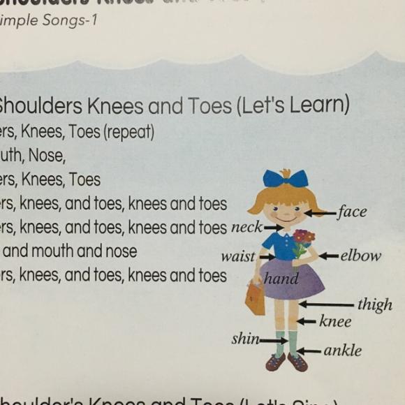 【head shoulders knees and toes】在线收听_英语在