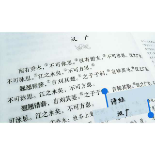 【《诗经·汉广》】在线收听_寥若晨星 若梦似