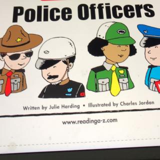 跟着小欢学英语policeofficers