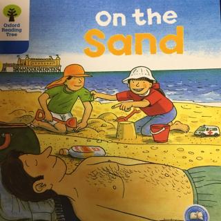 on the sand