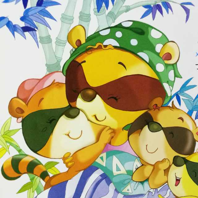 动物故事(五)浣熊妈妈和她的孩子们