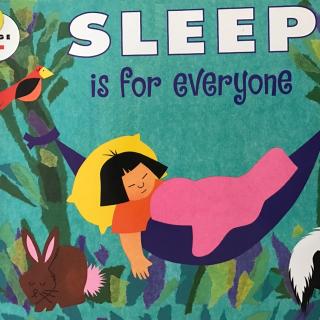 20170415 sleep is for everyone