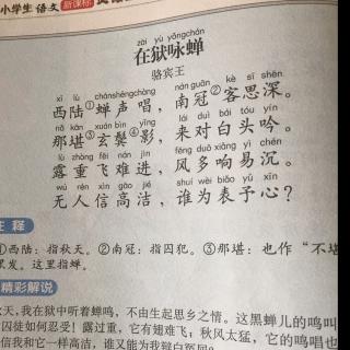 在狱咏蝉