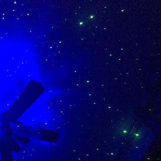 望夜空 满天星