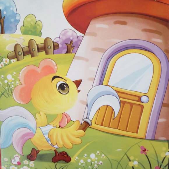 绘本故事狐狸和兔子图片