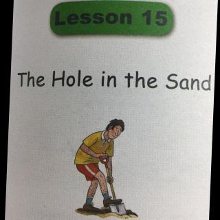 the hole in the sand