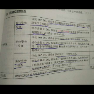跟腱反射