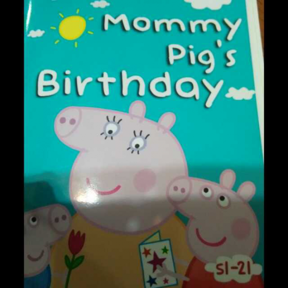 mummy pig birthday