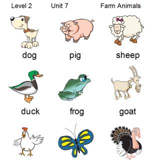 l2 unit 7 farm animals