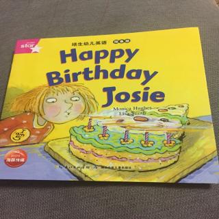 乐乐读英文绘本培生幼儿英语预备级happybirthdayjosie