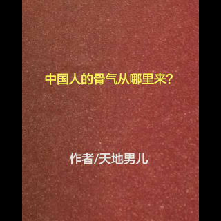 天地男儿《中国人的骨气从哪儿来?》老洪朗诵