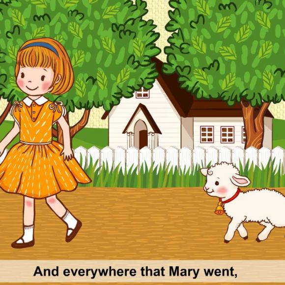 66english】亲子英语朗读 mary had a little lamb 玛丽有只小羊羔