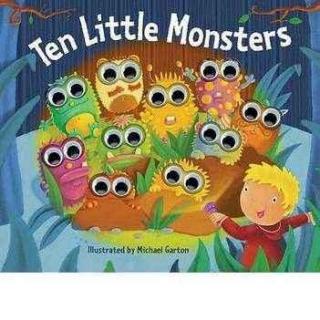 夏恩英语磨耳朵群 ten little monsters  2124 31