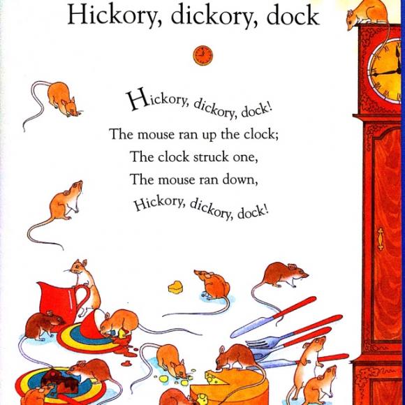 【龙猫讲解童谣】 20170809 hickory, dickory, dock