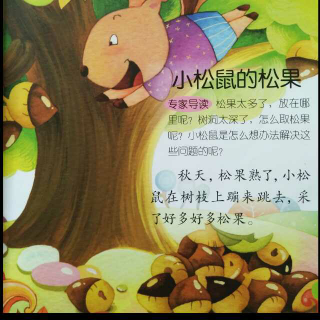 小松鼠的松果
