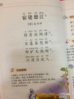 宿建德江 唐 孟浩然