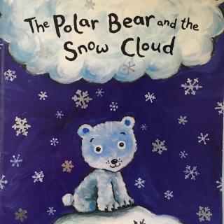 the polar bear and the snow cloud