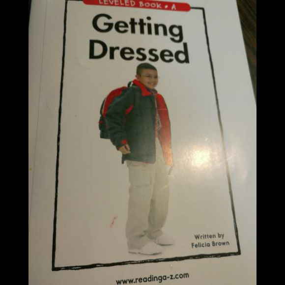 getting dressed by peter