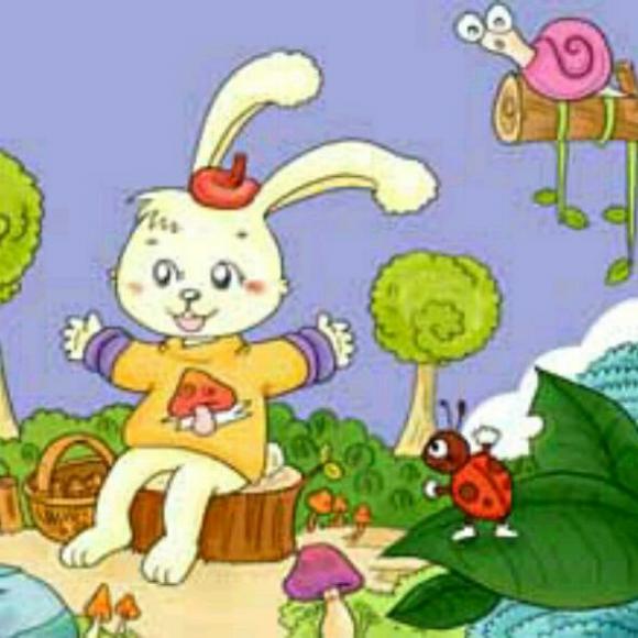 小白兔采蘑菇的故事
