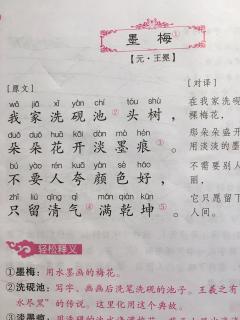 【墨梅【元·王冕】】在线收听_朱子煊20100831的播客_荔枝FM