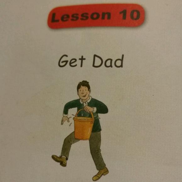 典范英语1至柔get dad