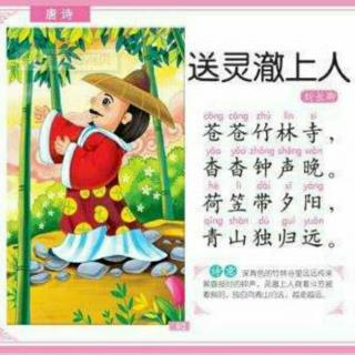 《逢雪宿芙蓉山主人《送灵澈上人》