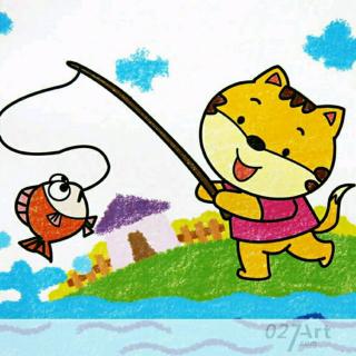 儿童故事《小猫钓鱼》