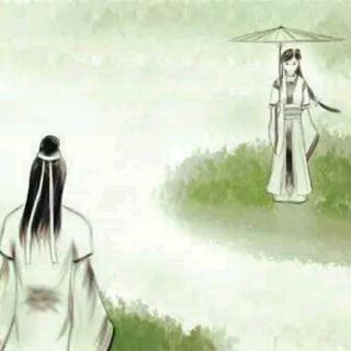 蒹葭古诗文配画手抄报