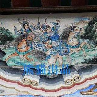 颐和园长廊彩绘画故事--170穆桂英招亲